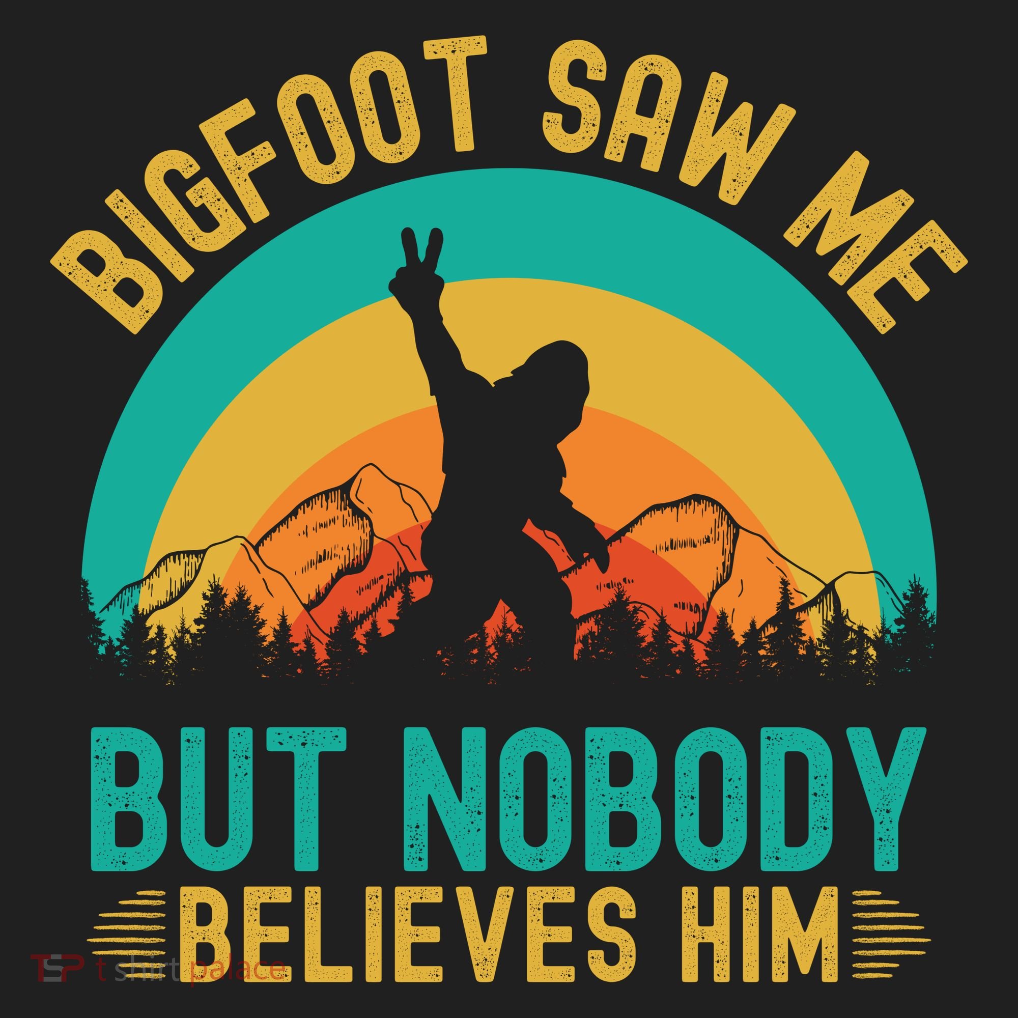 Bigfoot Saw Me But Nobody Believes Him Beanie