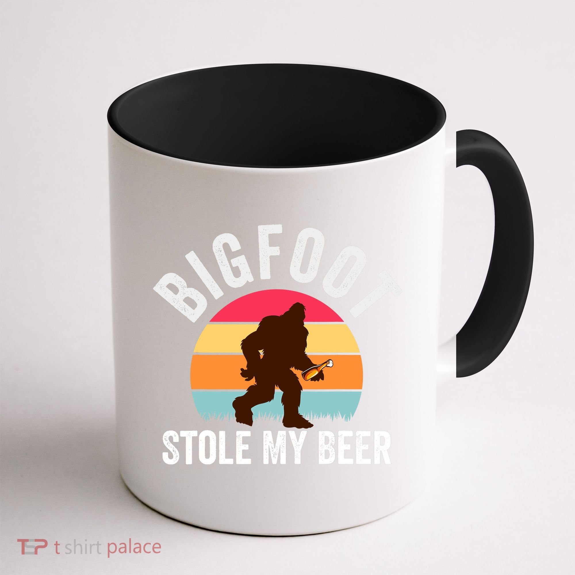 Bigfoot Stole My Beer Funny Yeti Yowi Sasquatch Drinking Coffee Mug