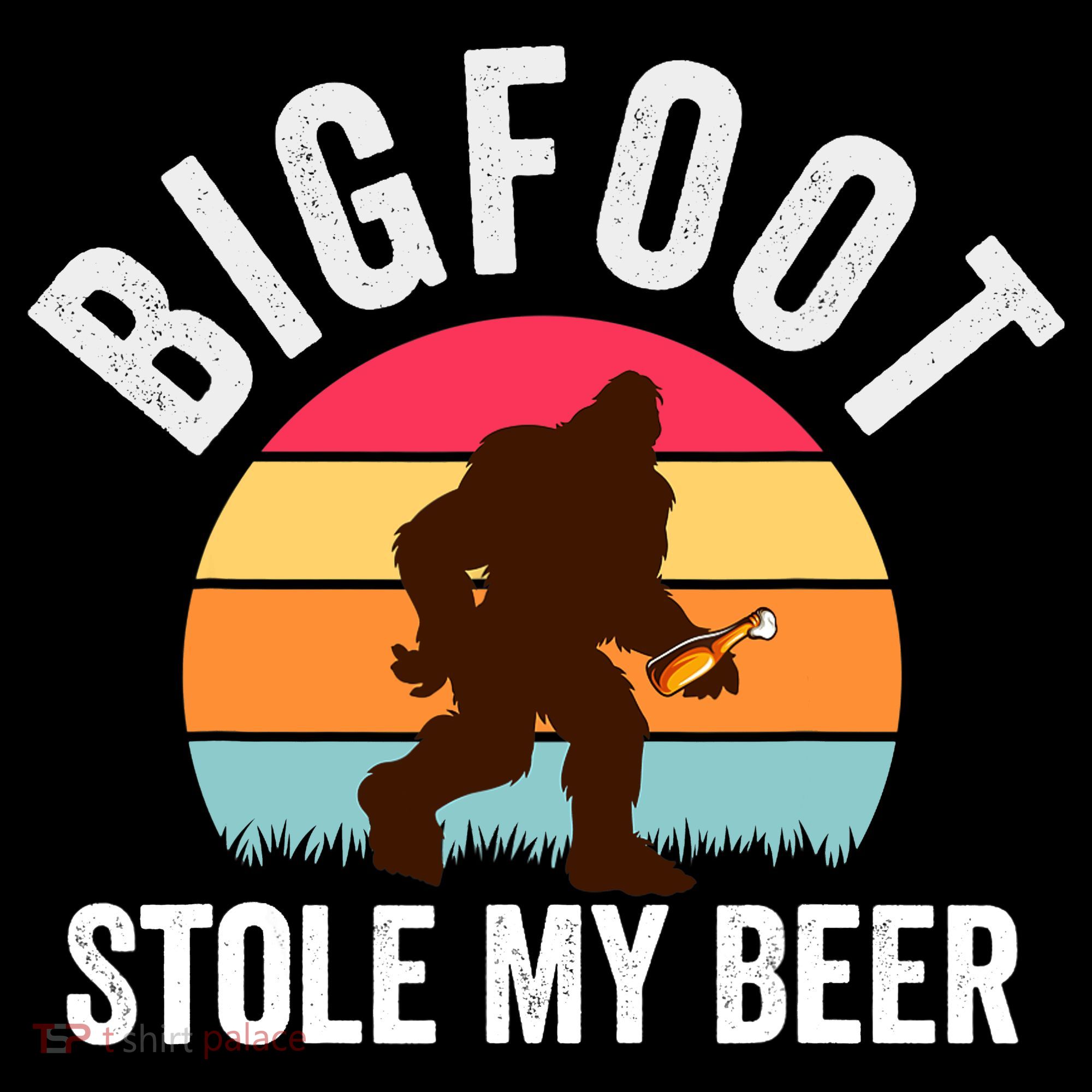 Bigfoot Stole My Beer Funny Yeti Yowi Sasquatch Drinking Coffee Mug