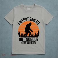 Bigfoot Saw Me But Nobody Believes Him Night Stroll T-Shirt thumb 5
