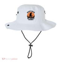Bigfoot Saw Me But Nobody Believes Him Night Stroll Bucket Hat thumb 0
