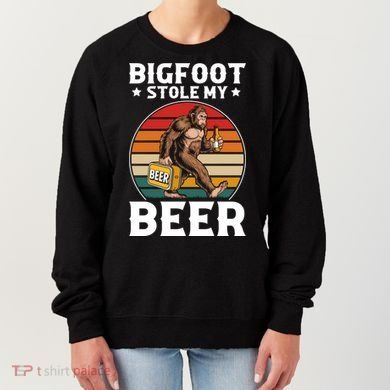 Bigfoot Stole My Beer Women's Sweatshirt