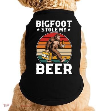 Bigfoot Stole My Beer Doggie Tank