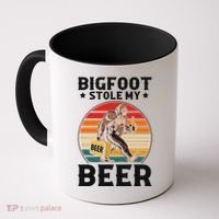 Bigfoot Stole My Beer Coffee Mug thumb 0