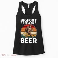 Bigfoot Stole My Beer Women's Tank Top thumb 0