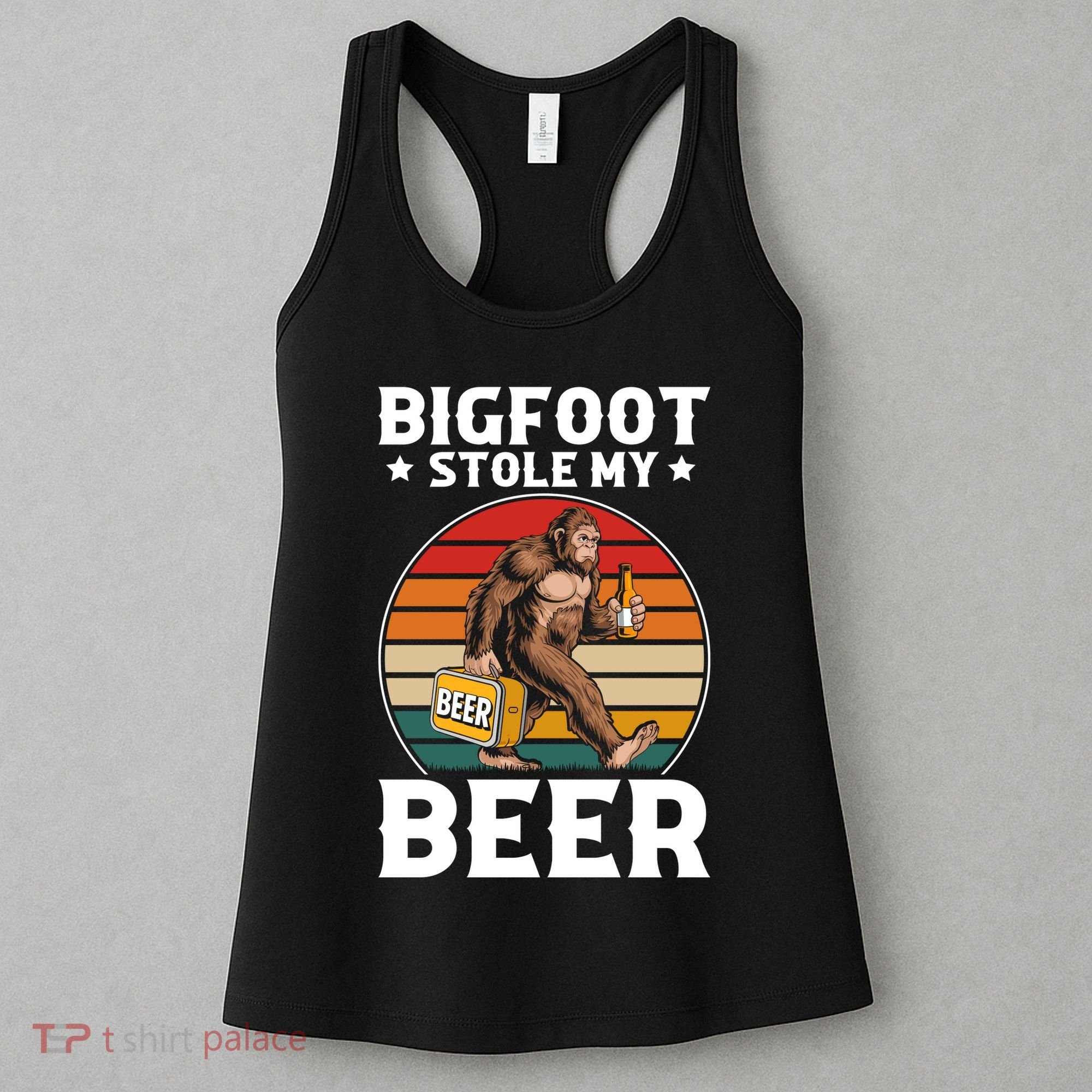 Bigfoot Stole My Beer Women's Tank Top