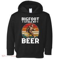 Bigfoot Stole My Beer Toddler Hoodie thumb 0