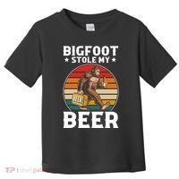 Bigfoot Stole My Beer Toddler T-Shirt thumb 0