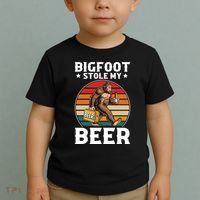 Bigfoot Stole My Beer Toddler T-Shirt thumb 2