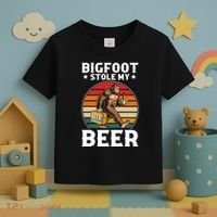 Bigfoot Stole My Beer Toddler T-Shirt thumb 3