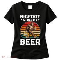 Bigfoot Stole My Beer Women's T-Shirt thumb 0