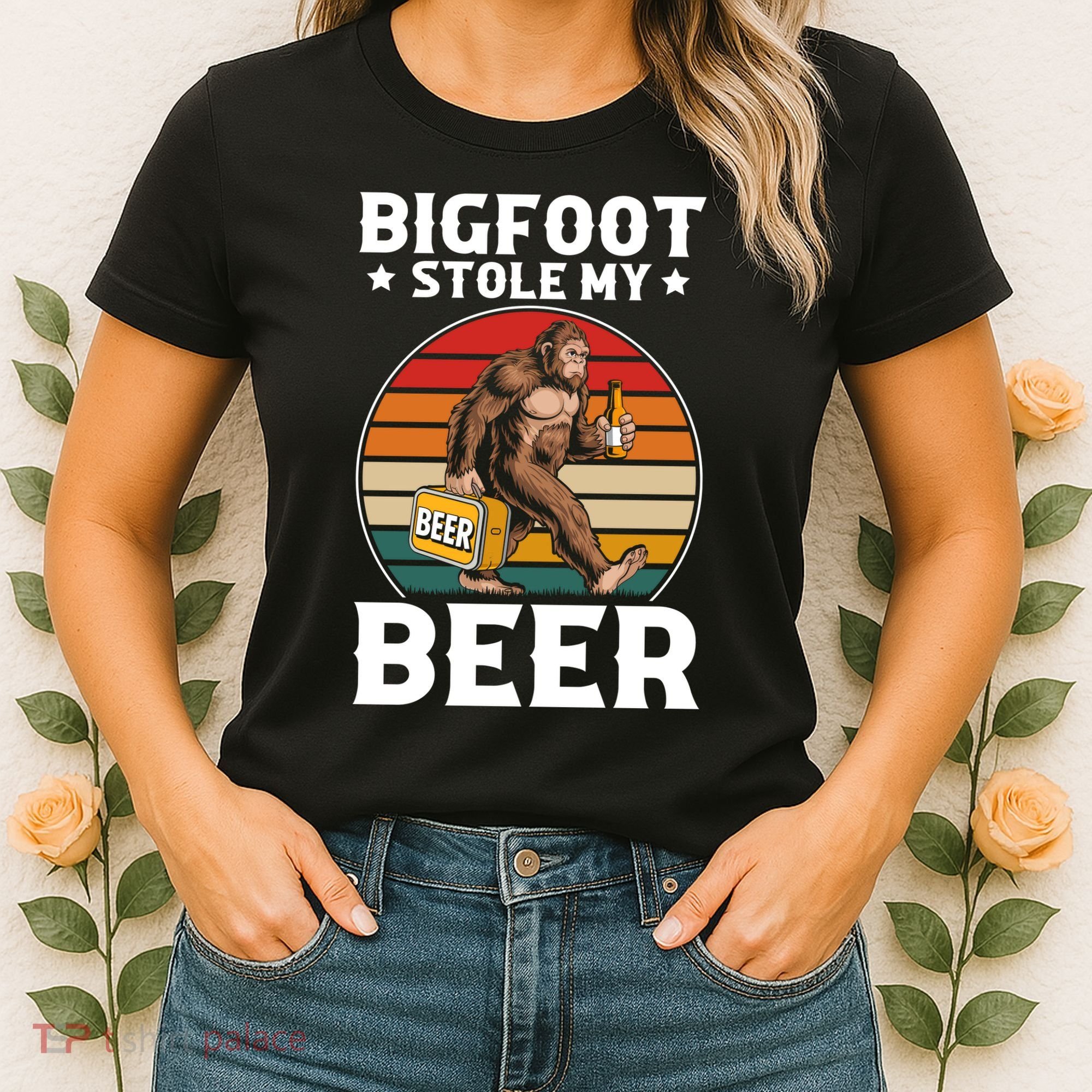 Bigfoot Stole My Beer Women's T-Shirt