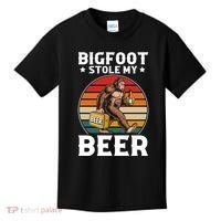 Bigfoot Stole My Beer Kids T-Shirt thumb 0