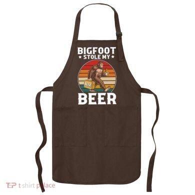 Bigfoot Stole My Beer Apron