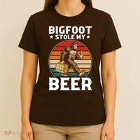 Bigfoot Stole My Beer T-Shirt thumb 4