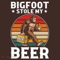 Bigfoot Stole My Beer Baby Bodysuit thumb 2