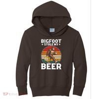 Bigfoot Stole My Beer Kids Hoodie thumb 0