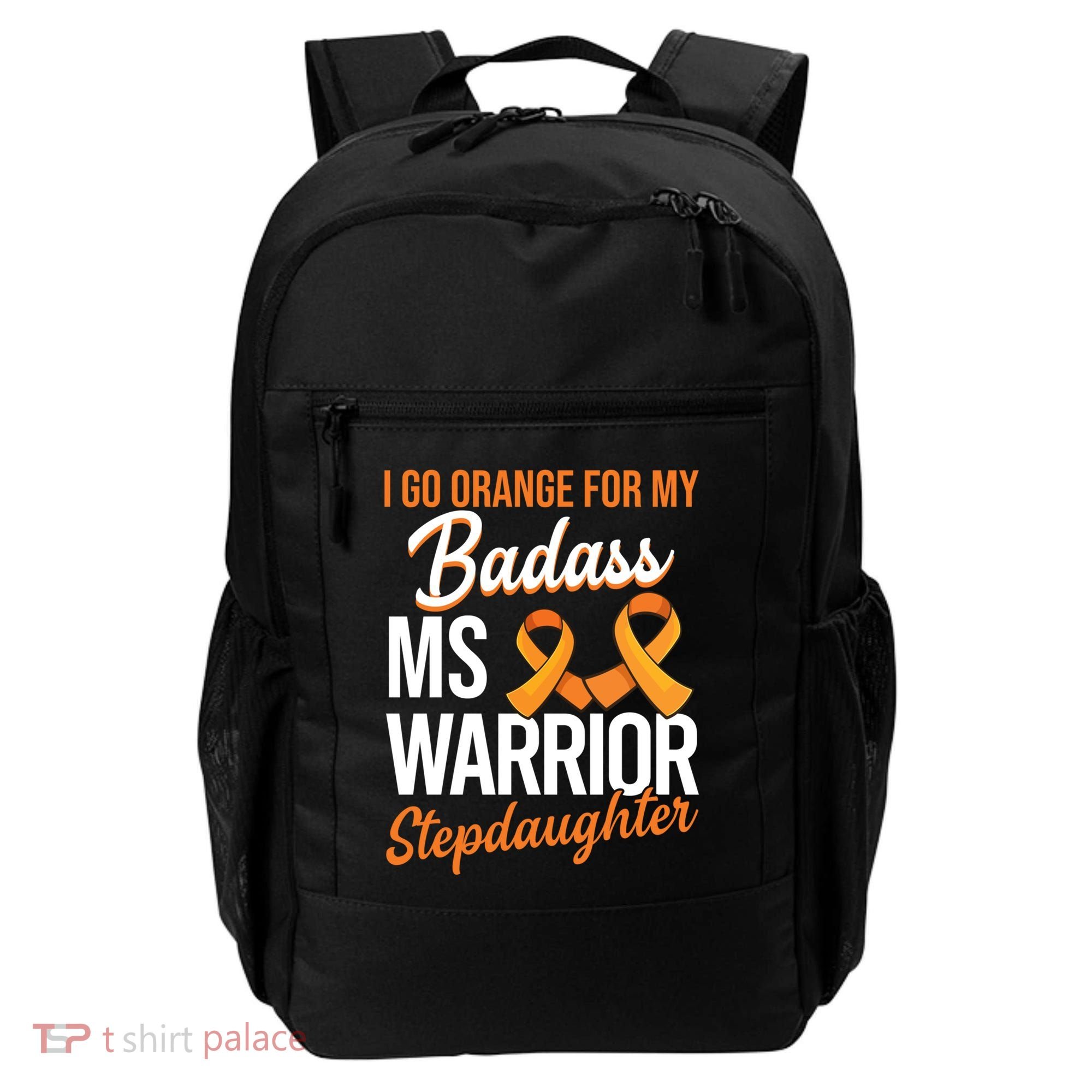 Badass Stepdaughter Multiple Sclerosis Ms Warrior Gift Backpack