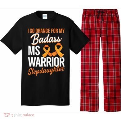 Badass Stepdaughter Multiple Sclerosis Ms Warrior Gift Pajama Set
