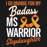 Badass Stepdaughter Multiple Sclerosis Ms Warrior Gift Pajama Set thumb 2