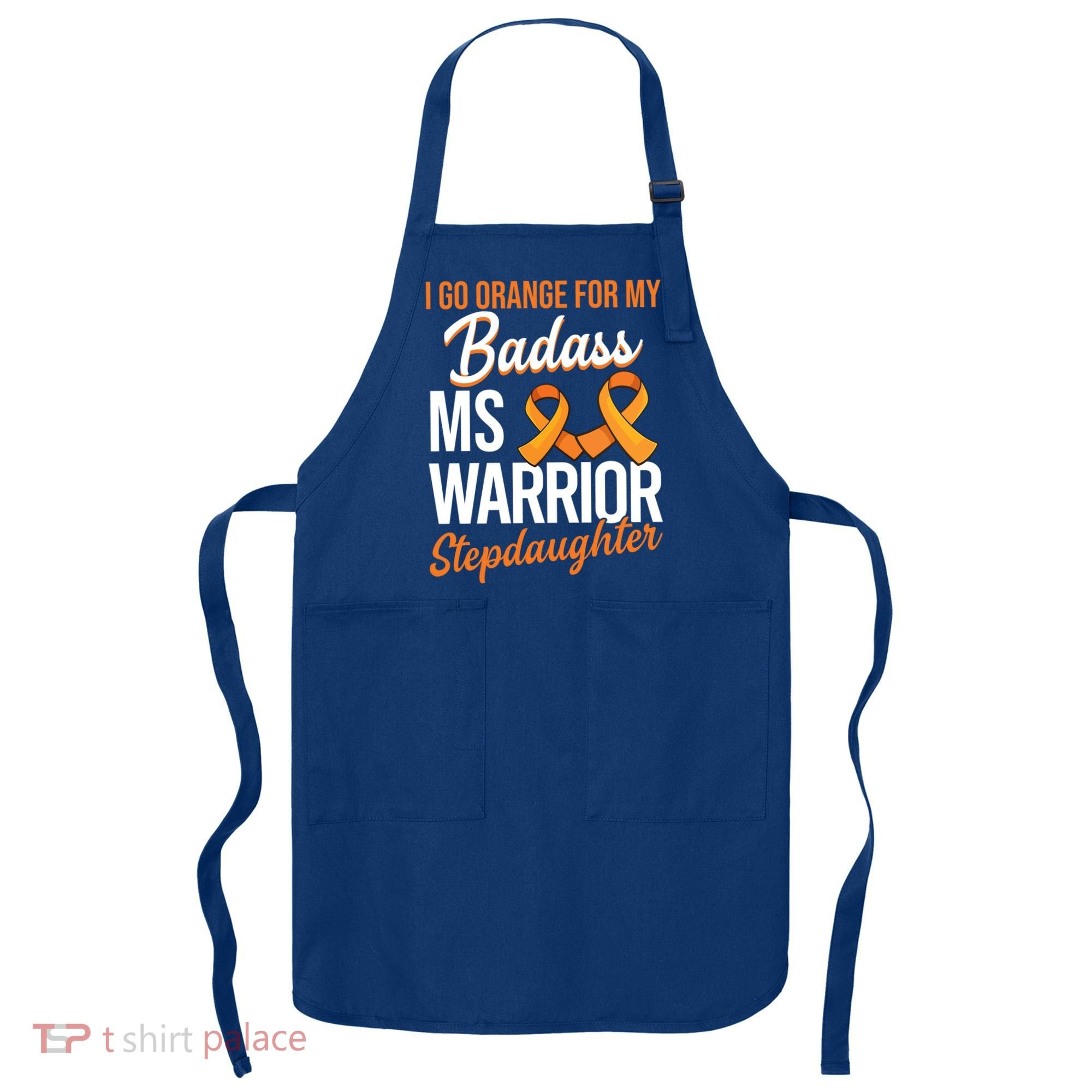 Badass Stepdaughter Multiple Sclerosis Ms Warrior Gift Apron