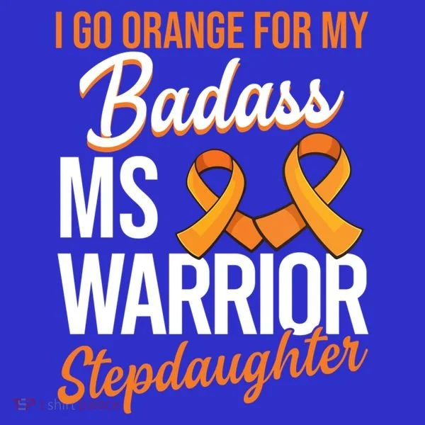Badass Stepdaughter Multiple Sclerosis Ms Warrior Gift Tumbler