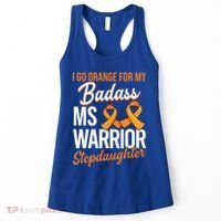 Badass Stepdaughter Multiple Sclerosis Ms Warrior Gift Women's Tank Top thumb 0
