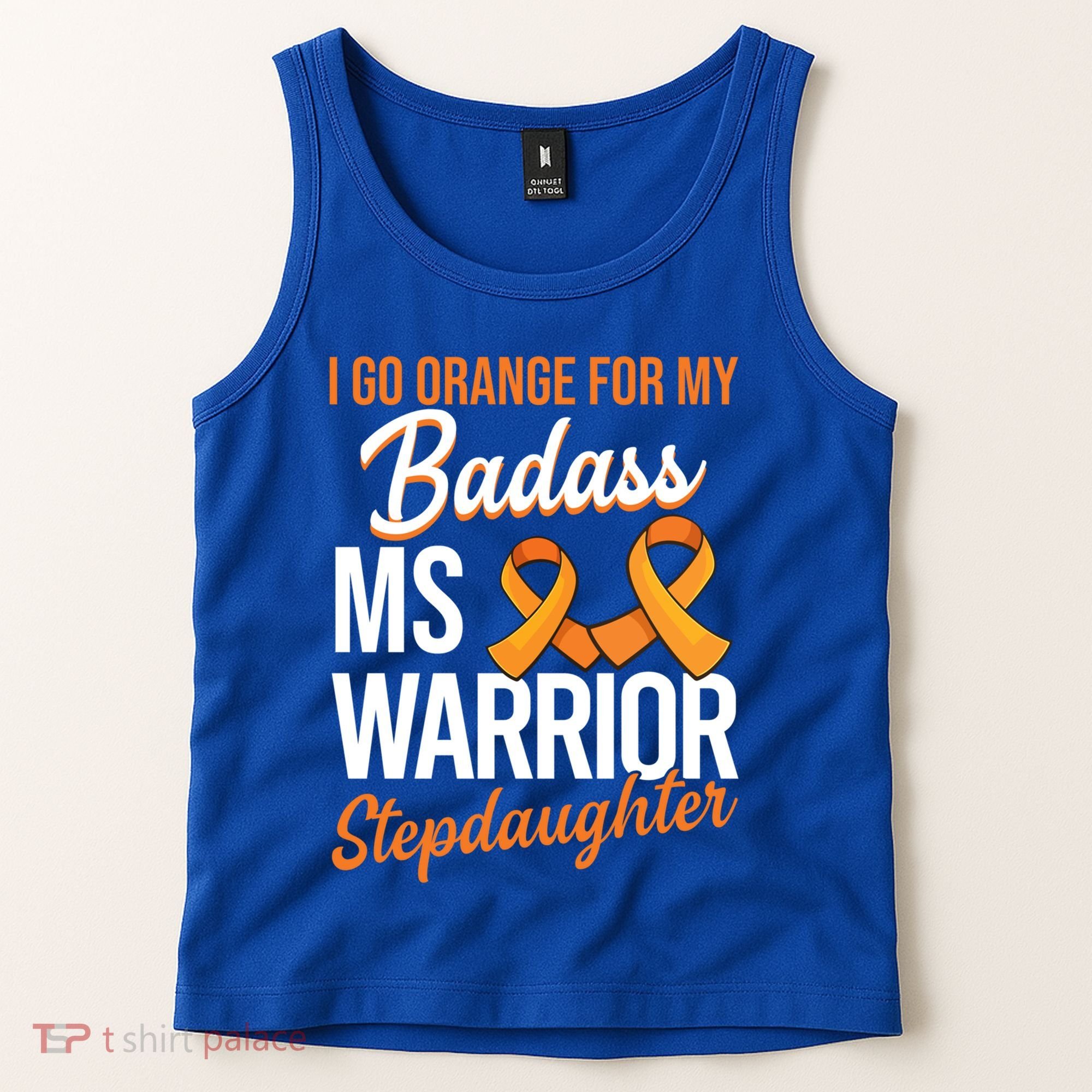 Badass Stepdaughter Multiple Sclerosis Ms Warrior Gift Tank Top