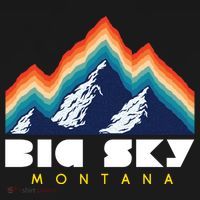 Big Sky Montana Cute Gift Usa Ski Retro Gift Women's Hoodie thumb 2