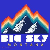 Big Sky Montana Cute Gift Usa Ski Retro Gift Mousepad thumb 1
