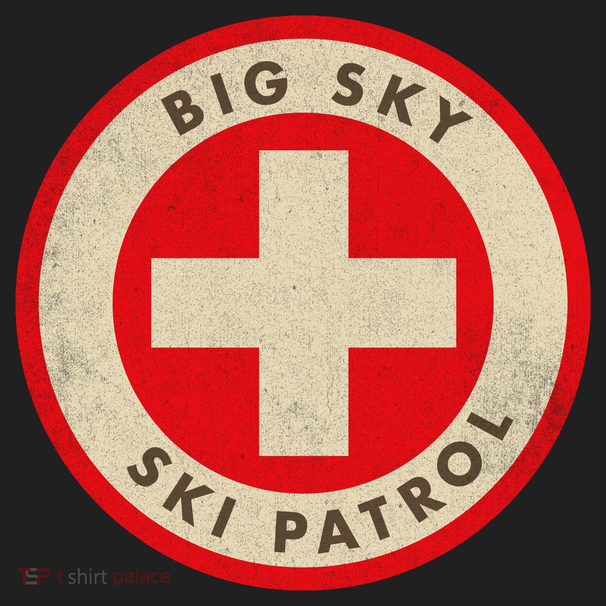 Big Sky Montana Ski Patrol Skiing Gift Women's Sweatshirt