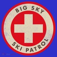 Big Sky Montana Ski Patrol Skiing Gift Apron thumb 3
