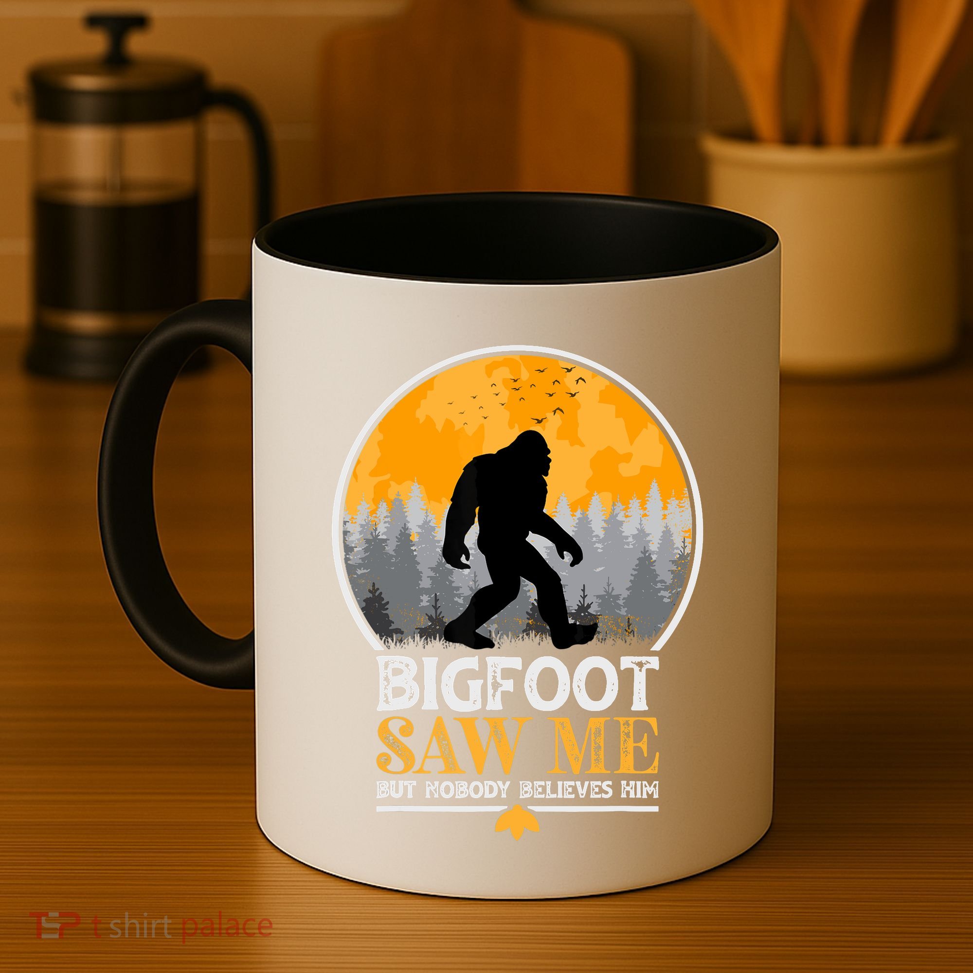 Bigfoot Saw Me But Nobody Believes Him | Sasquatch Coffee Mug