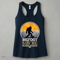 Bigfoot Saw Me But Nobody Believes Him | Sasquatch Women's Tank Top thumb 3
