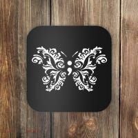 Butterfly Semicolon Mental Health Awareness Warrior Suicide Coaster thumb 0