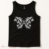 Butterfly Semicolon Mental Health Awareness Warrior Suicide Tank Top thumb 2