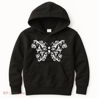 Butterfly Semicolon Mental Health Awareness Warrior Suicide Kids Hoodie thumb 0