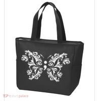 Butterfly Semicolon Mental Health Awareness Warrior Suicide Tote Bag thumb 3
