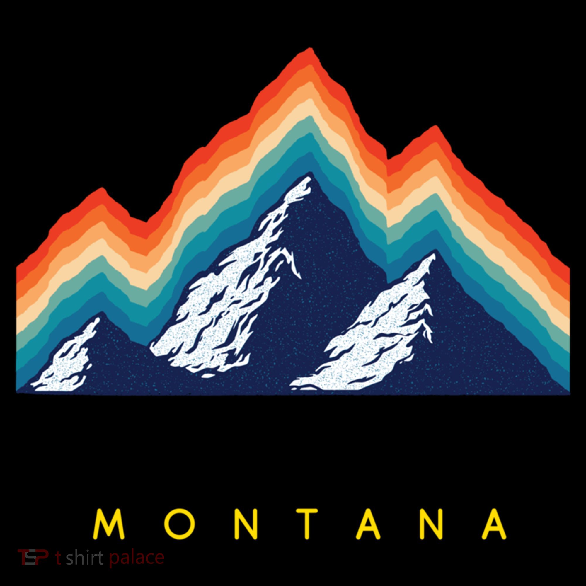 Big Sky Montana Usa Ski Retro Gift Coffee Mug