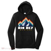 Big Sky Montana Usa Ski Retro Gift Women's Hoodie thumb 0