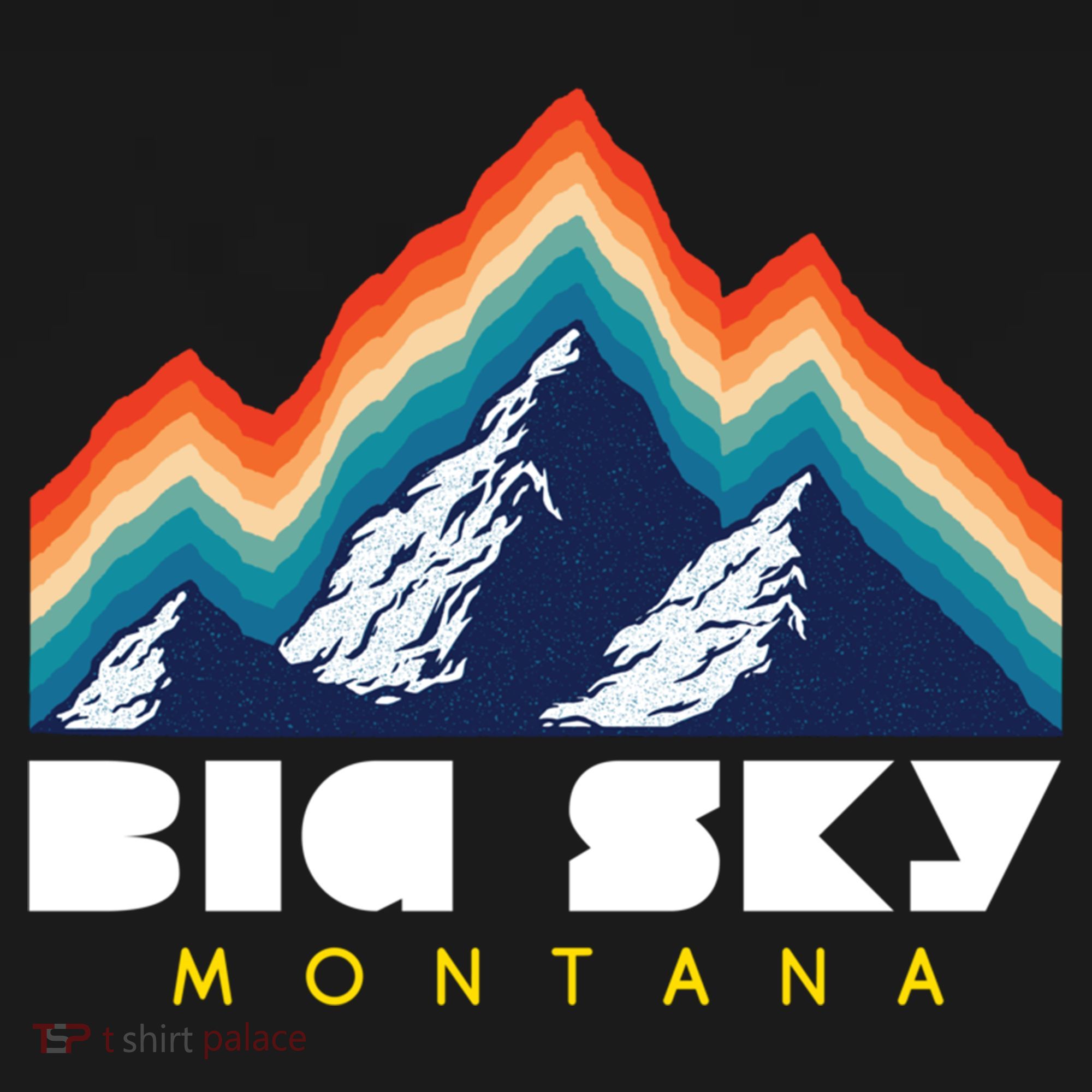 Big Sky Montana Usa Ski Retro Gift Women's Hoodie