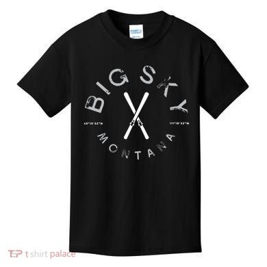 Big Sky Montana Vintage Kids T-Shirt