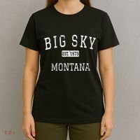Big Sky Montana Mt Vintage T-Shirt thumb 4