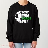 Best Soccer Mom Coach Ever Mother Soccer Mom Coach Great Gift Women's Sweatshirt thumb 0