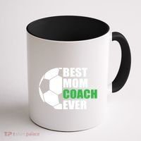 Best Soccer Mom Coach Ever Mother Soccer Mom Coach Great Gift Coffee Mug thumb 1