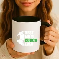 Best Soccer Mom Coach Ever Mother Soccer Mom Coach Great Gift Coffee Mug thumb 3