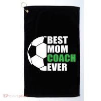 Best Soccer Mom Coach Ever Mother Soccer Mom Coach Great Gift Golf Towel thumb 0