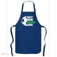 Best Soccer Mom Coach Ever Mother Soccer Mom Coach Great Gift Apron thumb 0