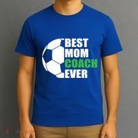 Best Soccer Mom Coach Ever Mother Soccer Mom Coach Great Gift T-Shirt thumb 3