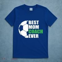 Best Soccer Mom Coach Ever Mother Soccer Mom Coach Great Gift T-Shirt thumb 5